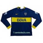 Camisolas de Futebol Boca Juniors Equipamento Principal 2017/18 Manga Comprida